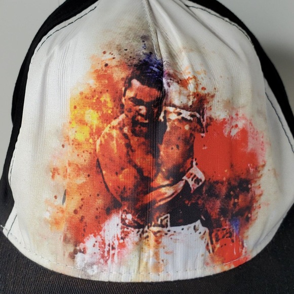 Mohamad Ali Hat Boxing Snapback Hat Baseball Cap GOAT Thrilla Manila Color Bill - Picture 3 of 10